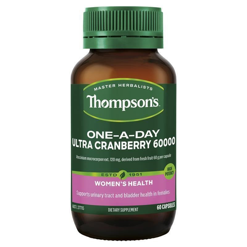 Thompsons One A Day Ultra Cranberry 60000mg 60Caps