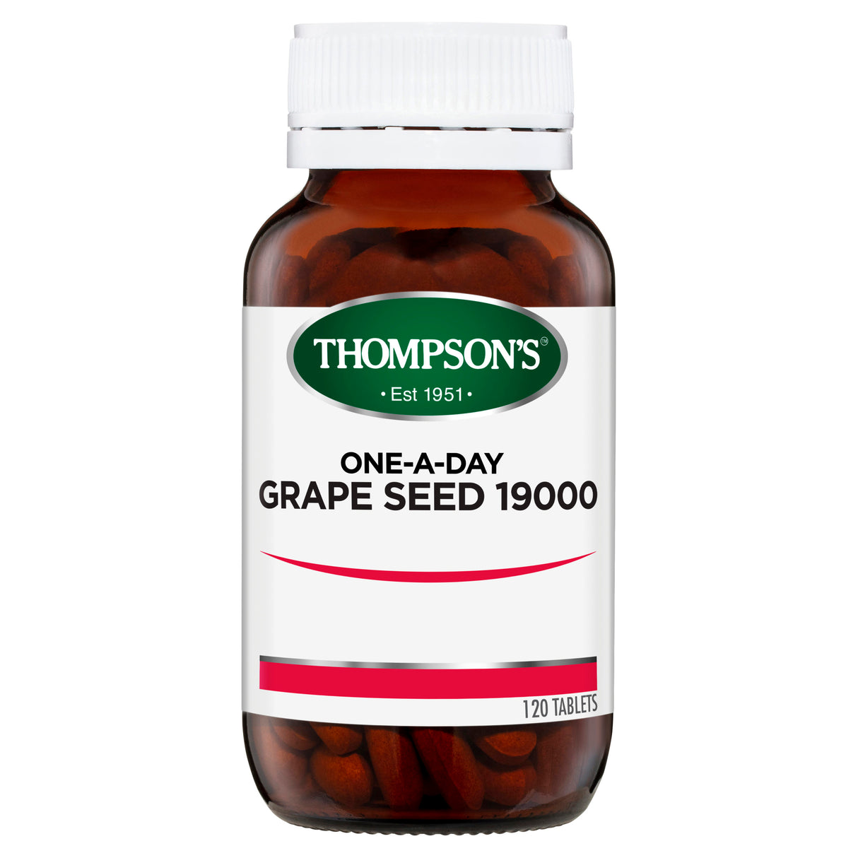 Thompsons One A Day Grape Seed 19000mg 120 tabs