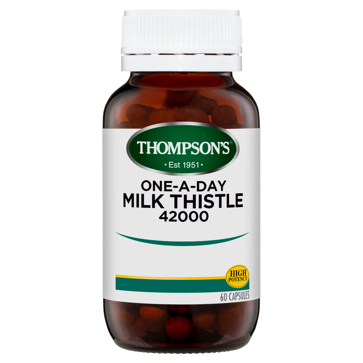 Thompsons One A Day Milk Thistle 42000mg 60 Caps