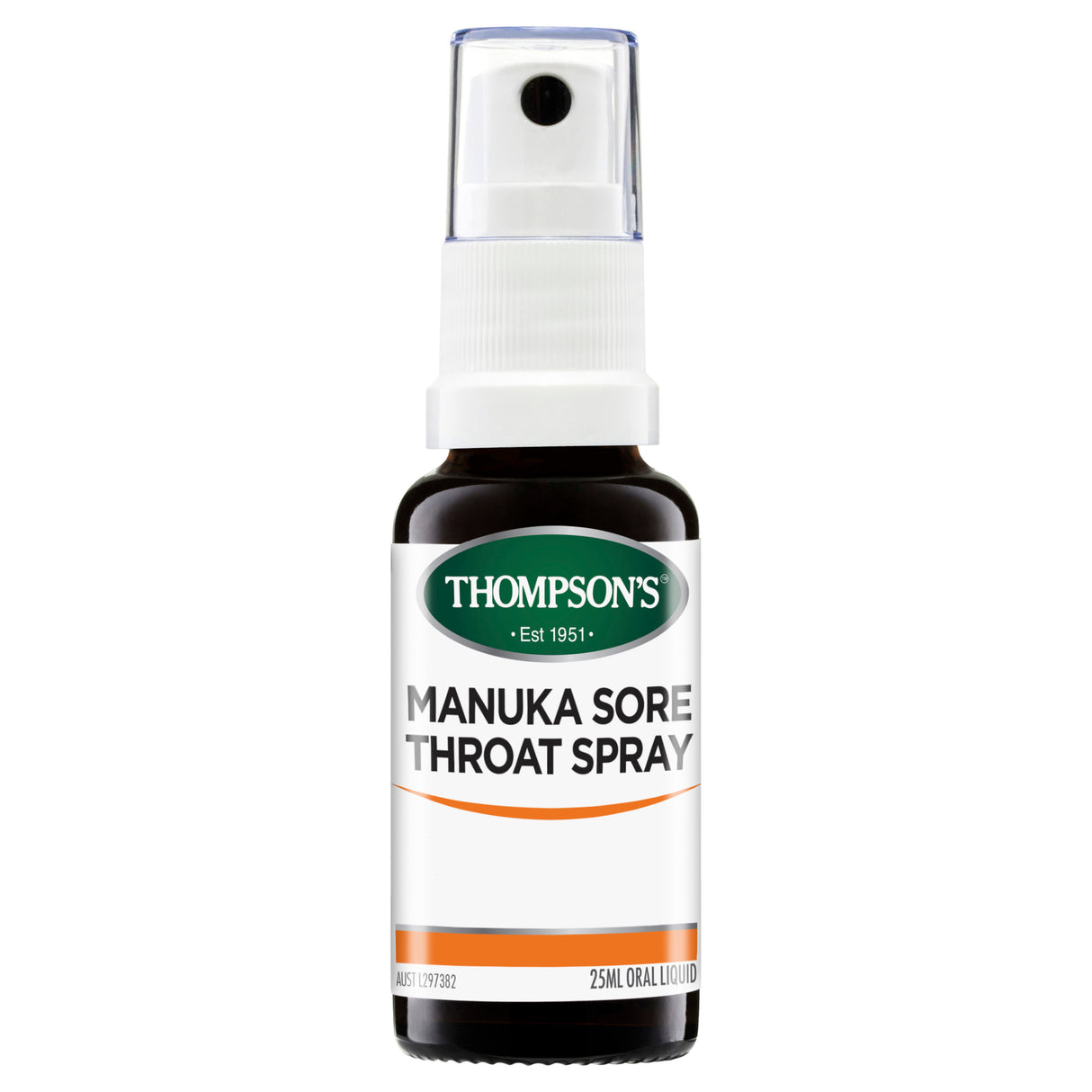 Thompsons Manuka Sore Throat Spray Non Drowsy 25mL