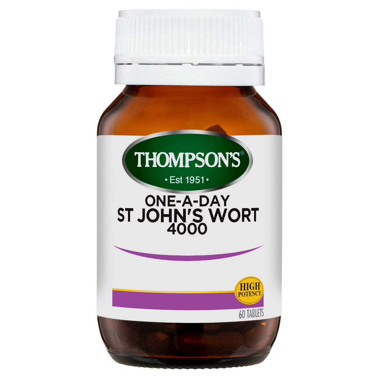 Thompsons One A Day St John's Wort 4000mg 60 Tabs