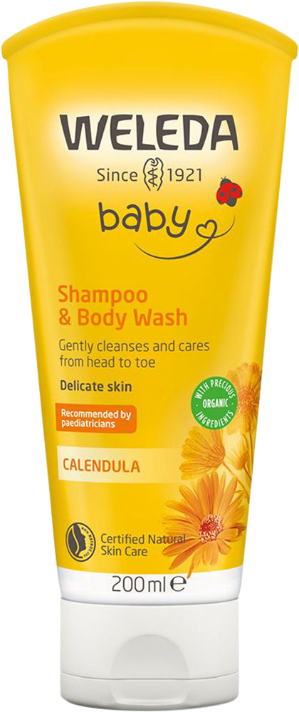 Calendula Shampoo & Body Wash Baby 200ml