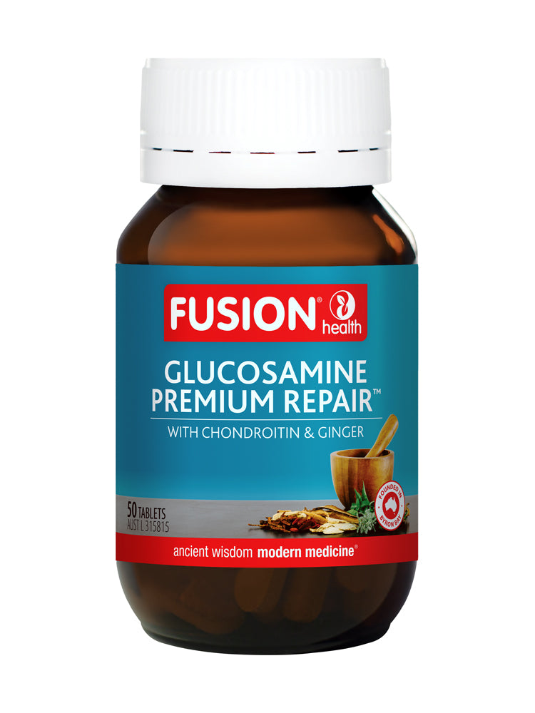 Fusion Health Glucosamine Premium Repair 50 Tablets