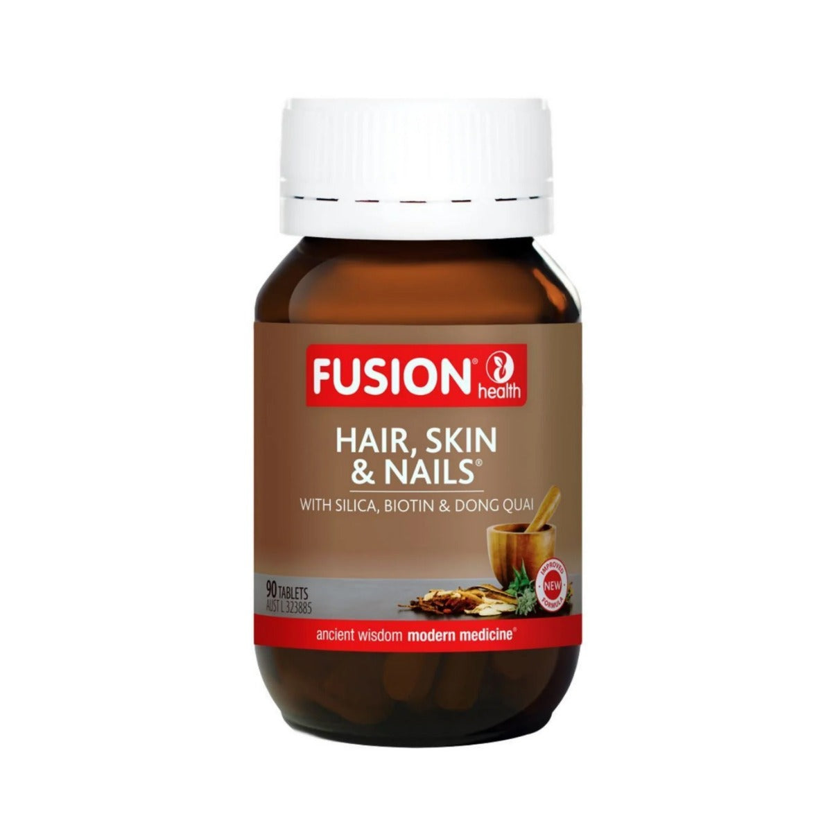 Fusion Health Hair Skin Nails 90 Tablets