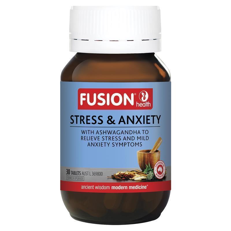 Fusion Health Stress Anxiety 30 Tablets