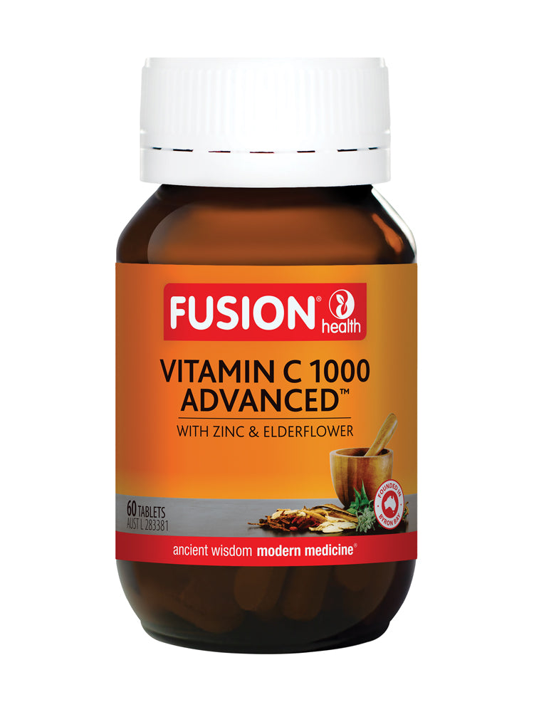 Fusion Health Vitamin C Advanced 1000 Chewable 60 Tablets