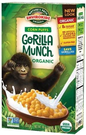 Gorilla Munch Corn Puffs 284g