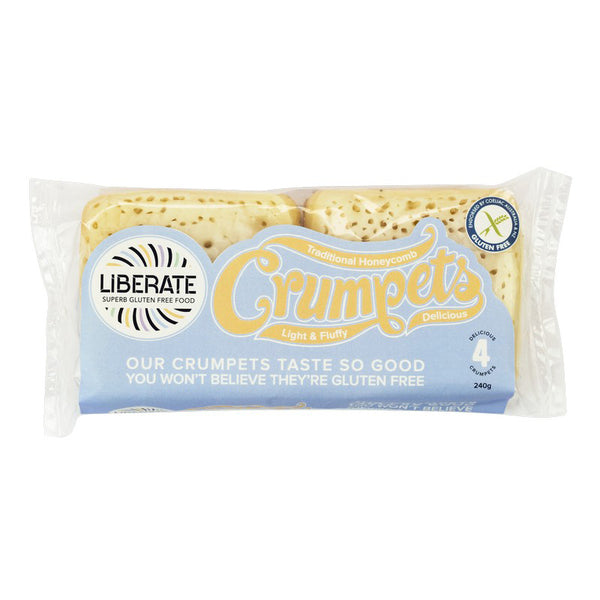 Gluten Free Crumpets 240g