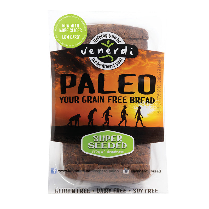 Venerdi Paleo Paleo Bread Super Seeded 550g