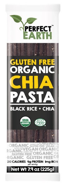 Perfect Earth Rice/Chia Pasta Black 225g