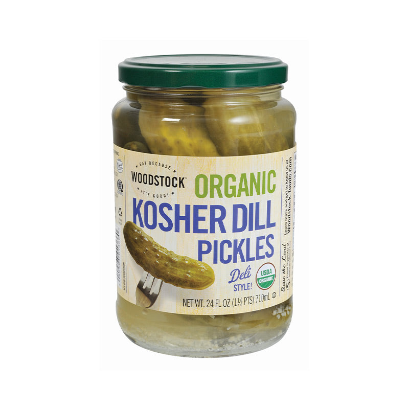 Woodstock Kosher Dill Pickles Whole 710ml