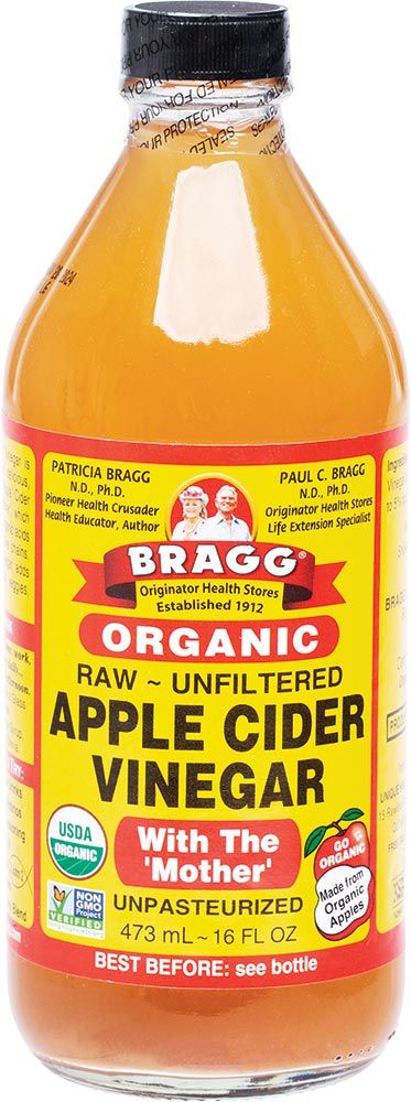 Bragg Apple Cider Vinegar Unfiltered & Contains The Mother 473ml