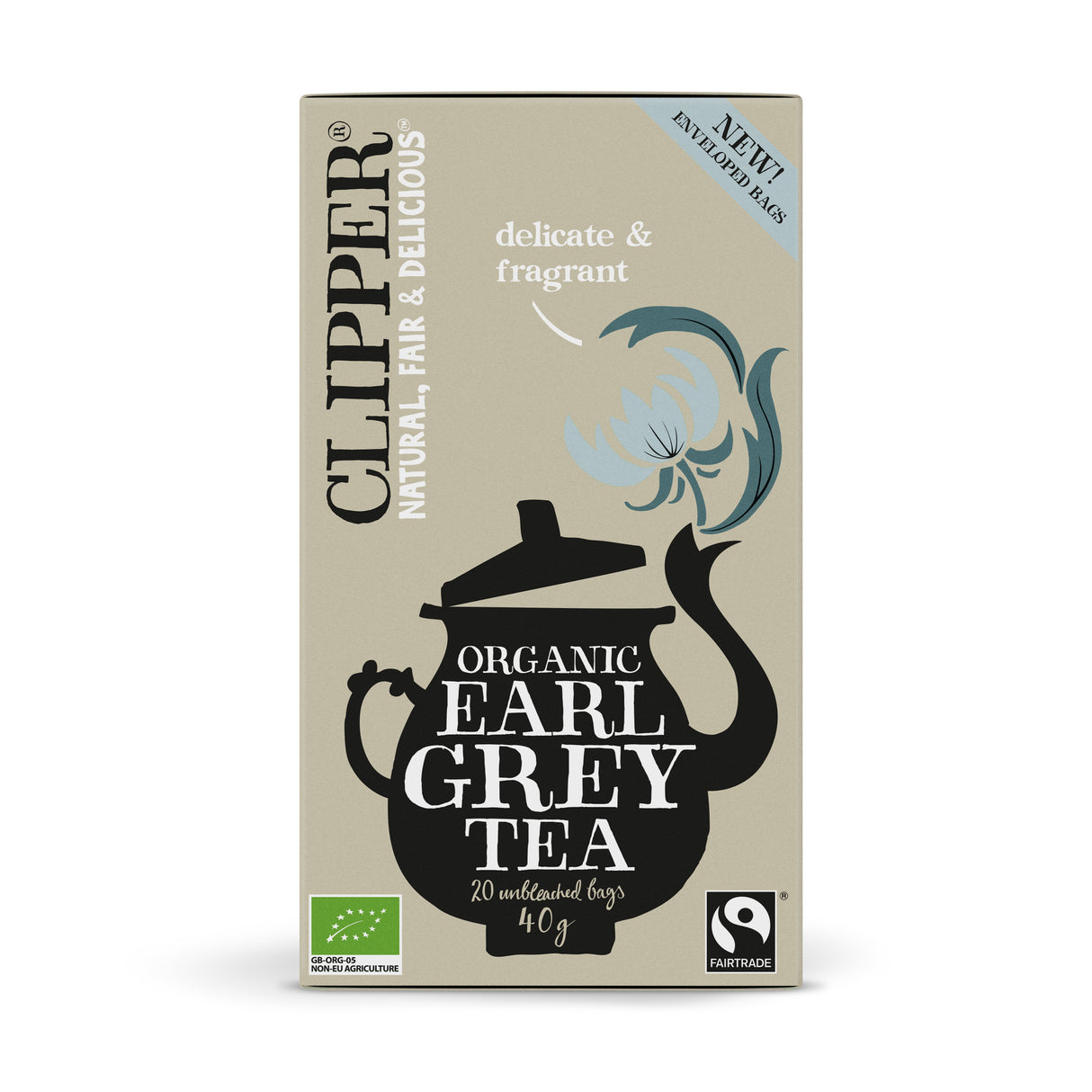 Clipper Earl Grey Energy Tea x 20 Tea Bag