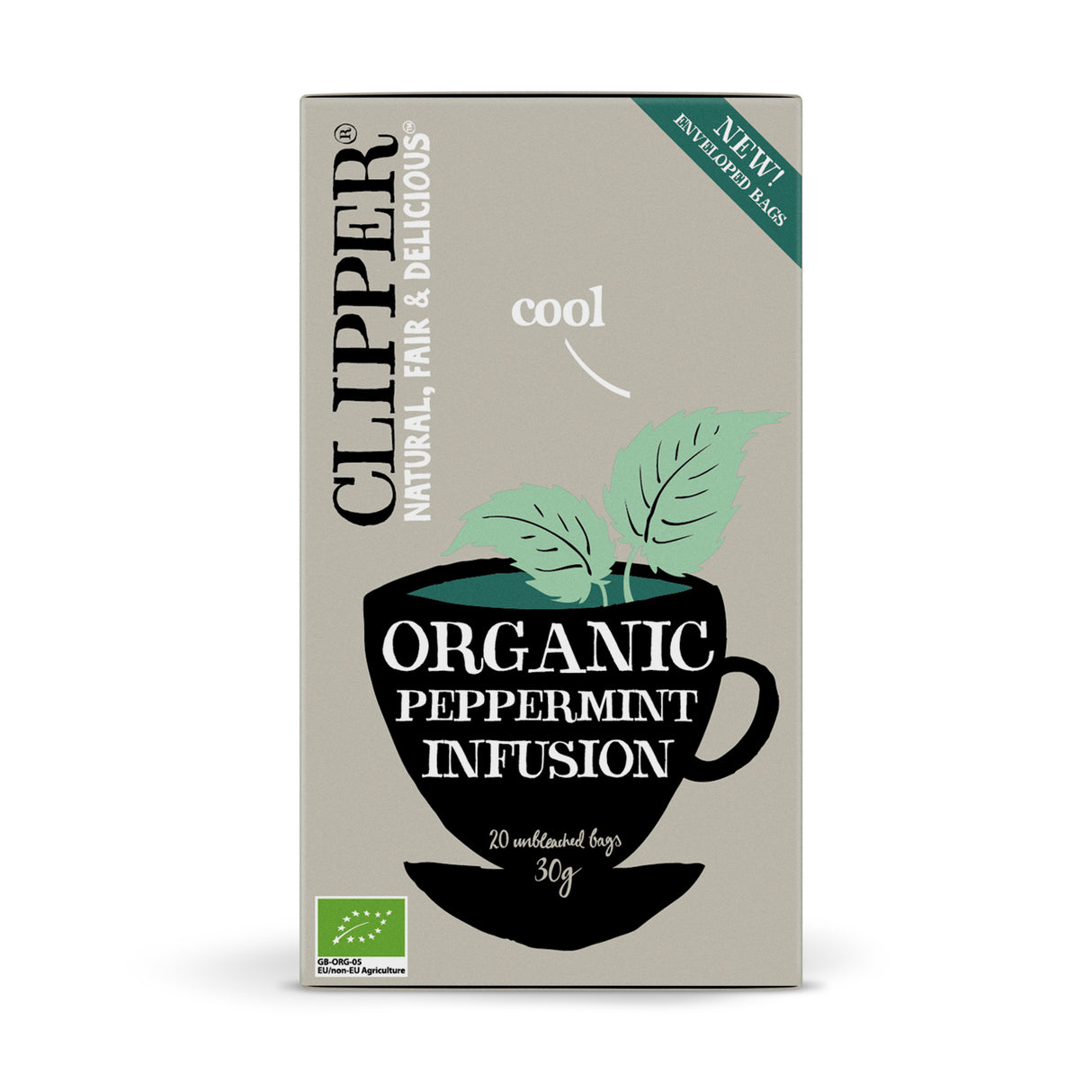 Clipper Peppermint Tea x 20 Tea Bag