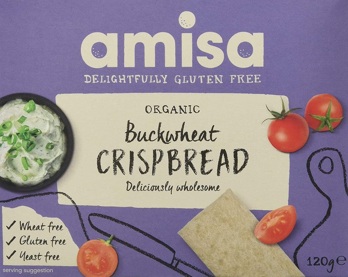 Gluten Free Crispbread Buckwheat 120g