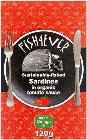 Fish4Ever Sardines in Tomato Sauce 120g