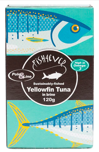 Fish4Ever Yellowfin Tuna in Brine 120g