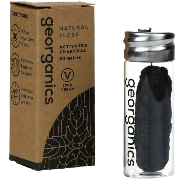 Floss Activated Charcoal 30m