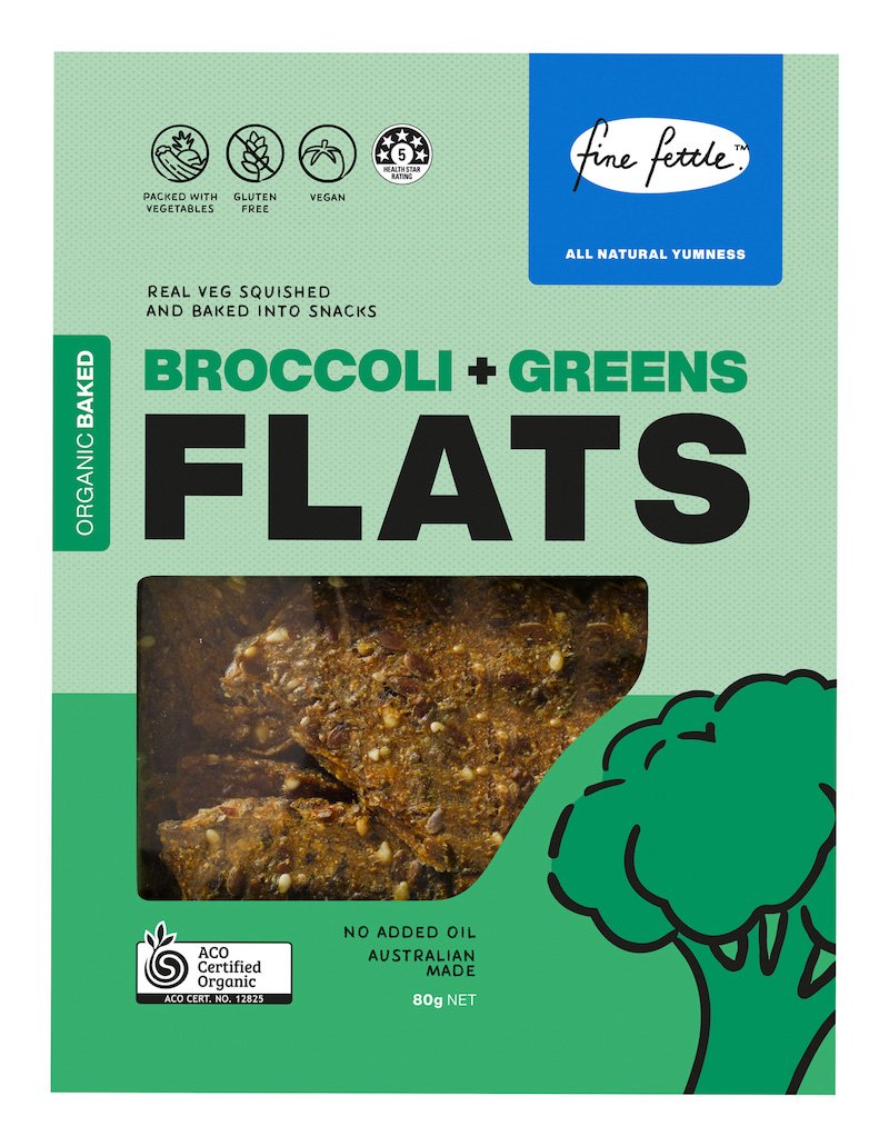 Fine Fettle Broccoli Flats 80g X 6