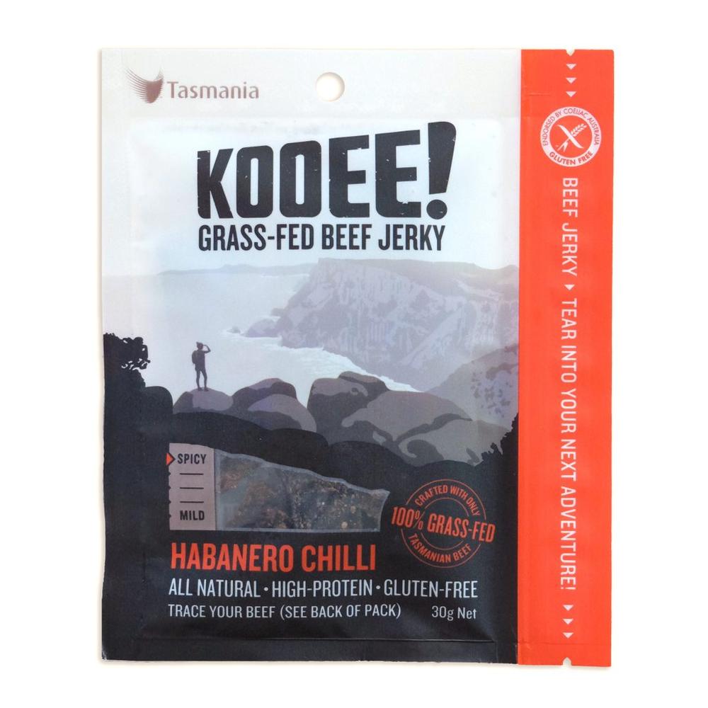 Kooee Beef Jerky Habanero Chilli