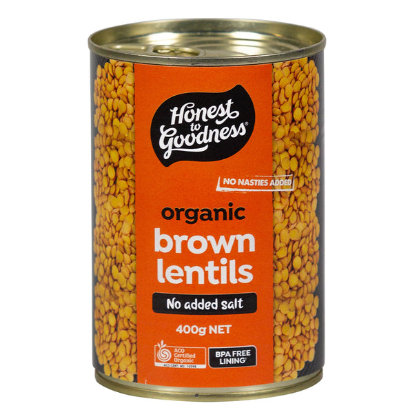 Brown Lentils 400g (Cooked)