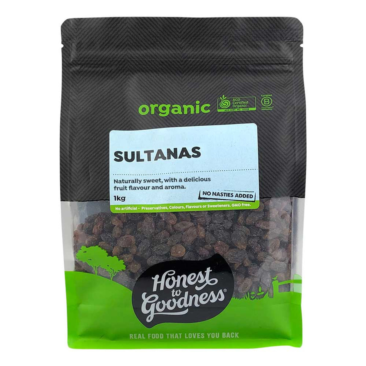 Honest to Goodness Sultanas Dried 1Kg