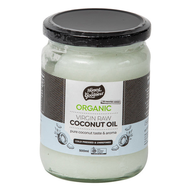 Honest to Goodness Coconut Oil Virgin 500ml