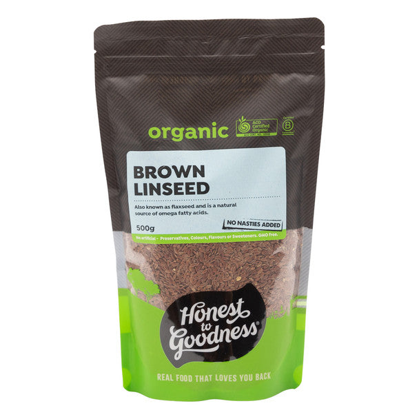 Honest to Goodness Linseed Brown 500g