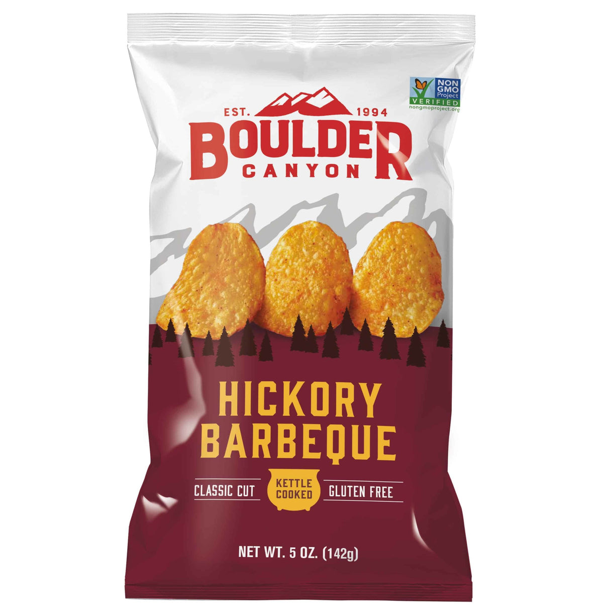 Hickory BBQ Chips 142g