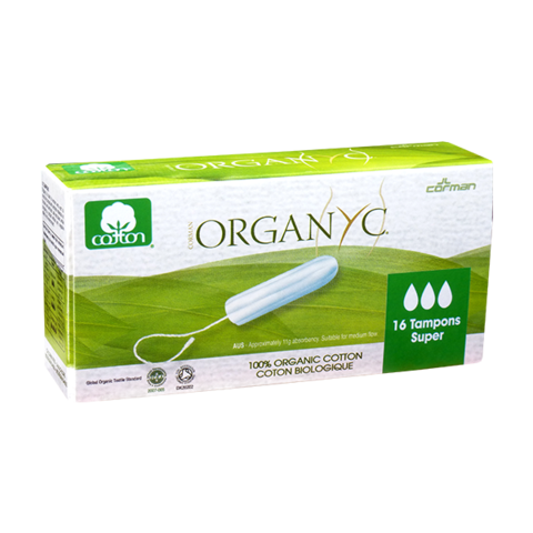 Organyc Tampon Super Plus 16pk