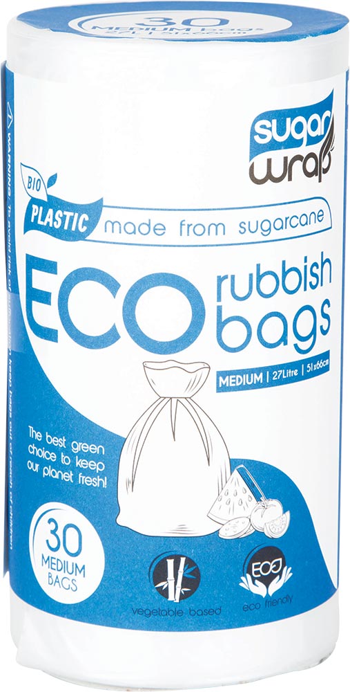 Rubbish Bag Made from Sugarcane Medium 27L 30