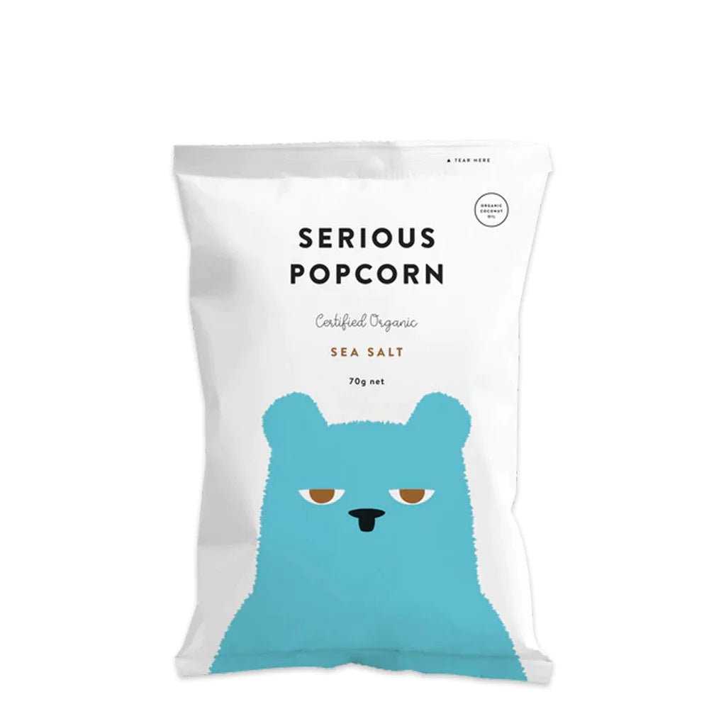 Serious Food Co Popcorn n Sea Salt 70g