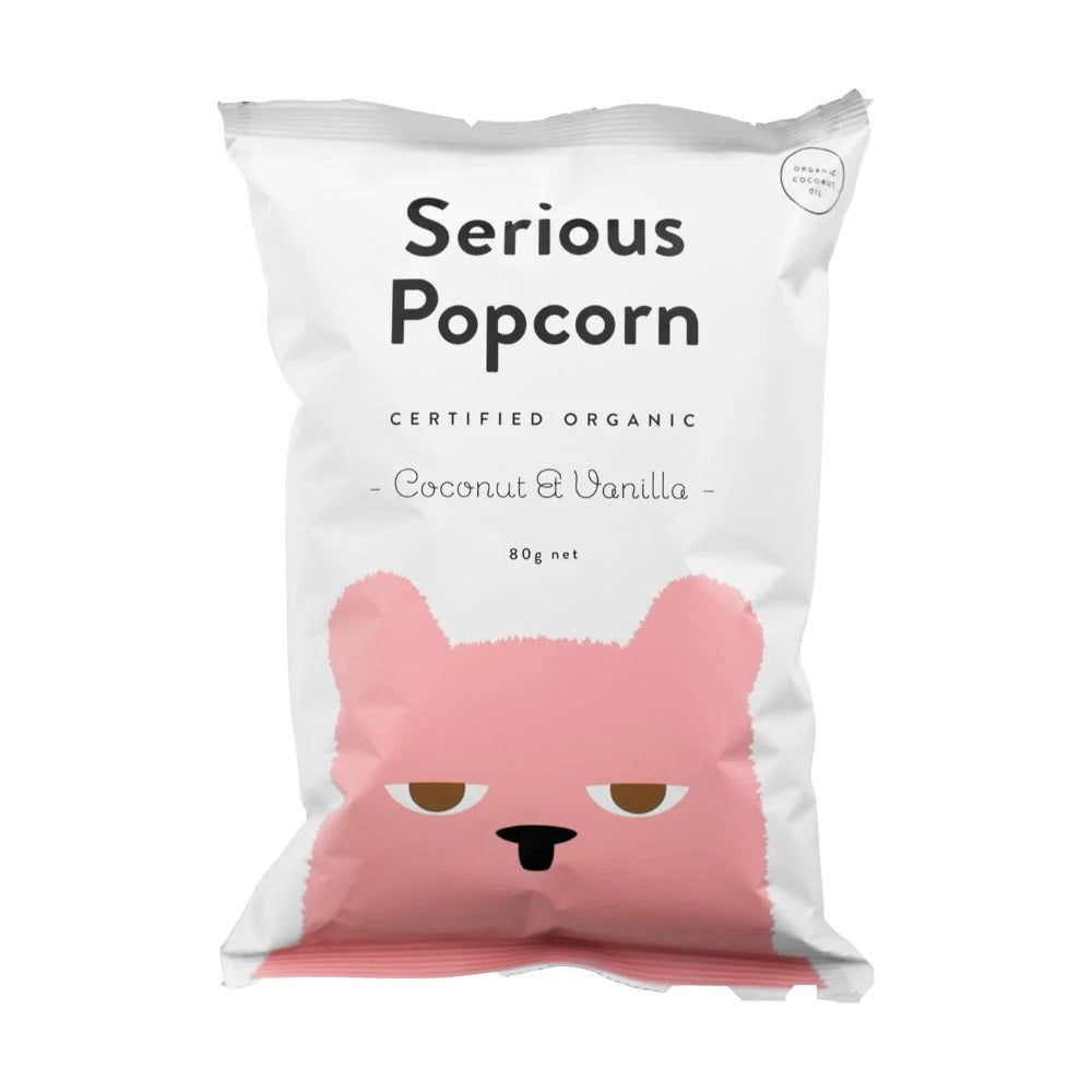 Serious Food Co Popcorn n Coco Vanilla