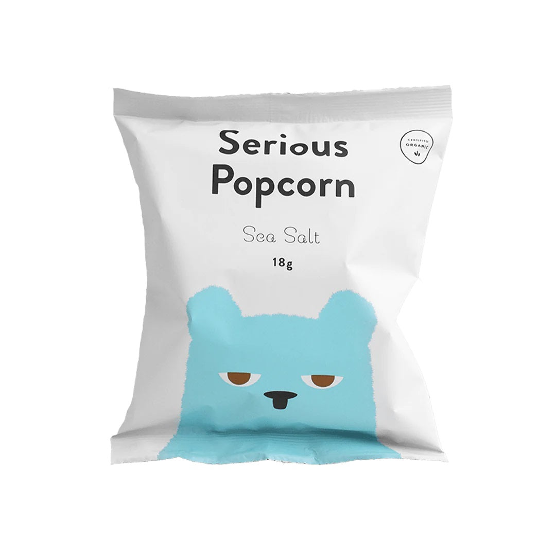 Serious Food Co Popcorn n Sea Salt 18g