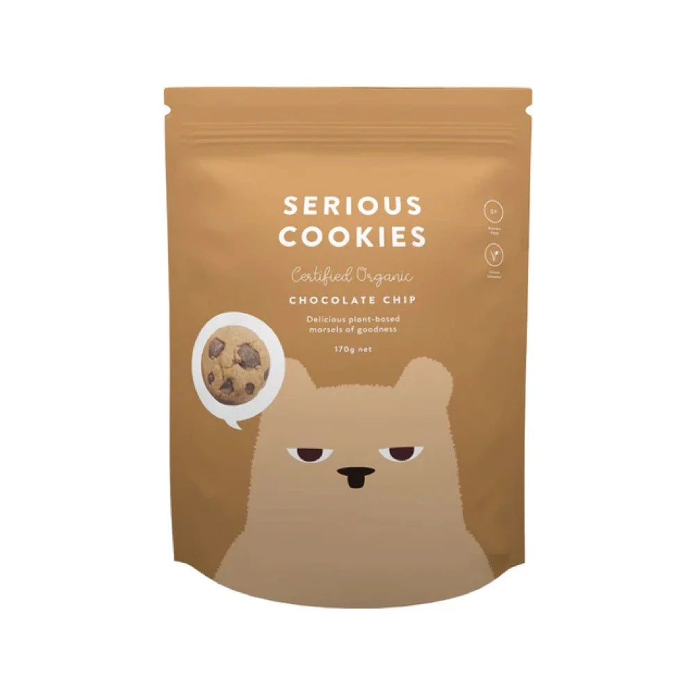 Serious Food Co Cookies Chocolate Chip 170g