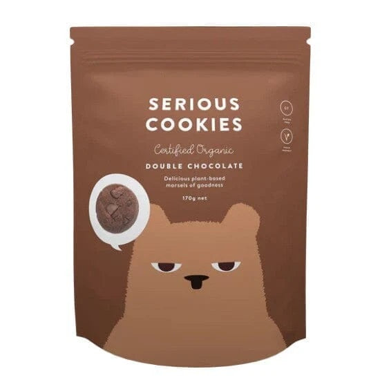 Serious Food Co Cookies Double Chocolate 170g