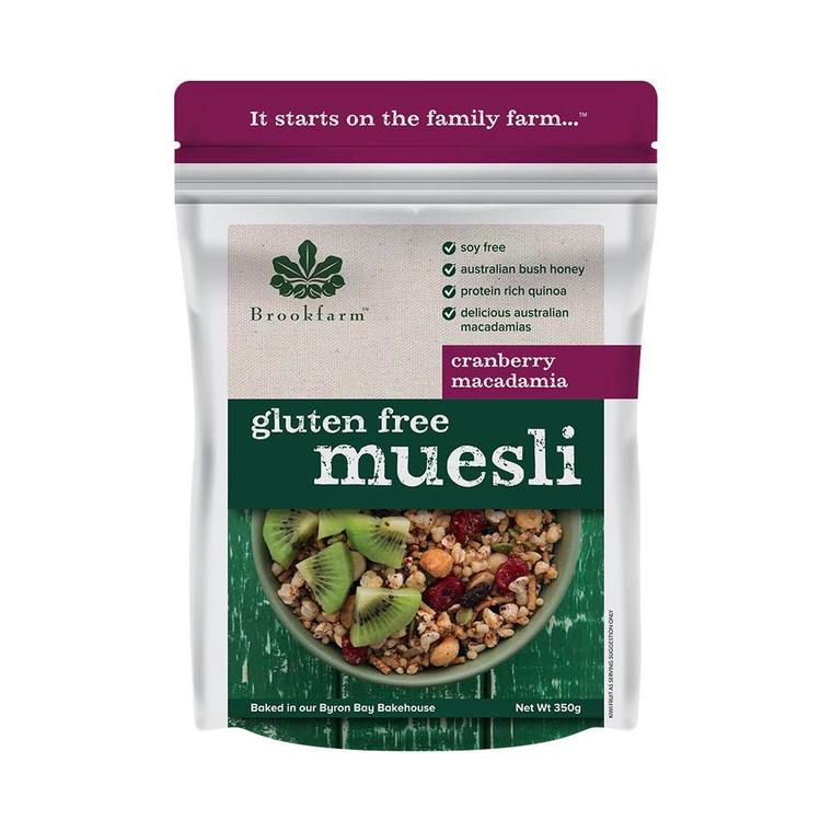 Gf Muesli Cranberry 350g