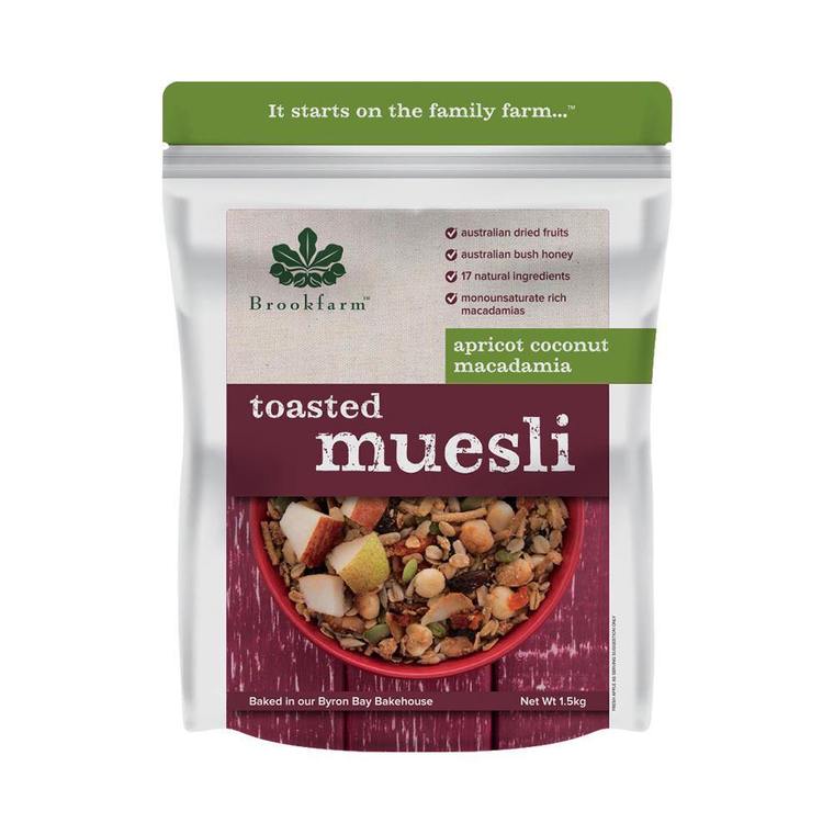 Toasted Muesli Apricot 1.5Kg