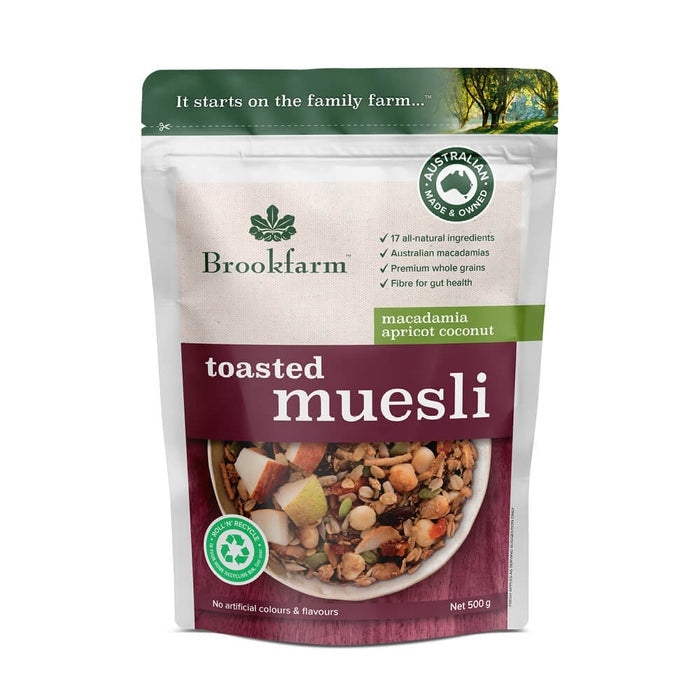 Toasted Muesli Apricot 500g