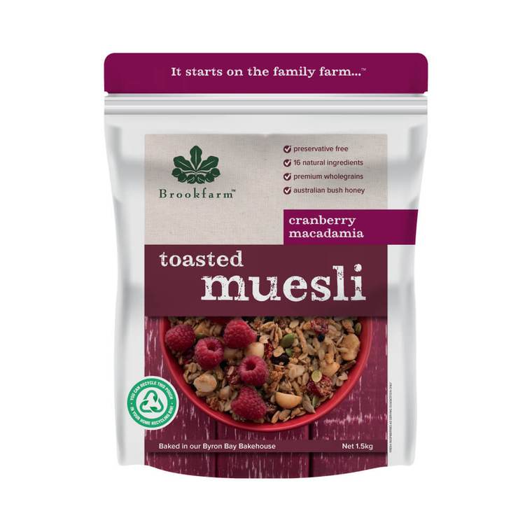 Toasted Muesli Cranberry 1.5Kg