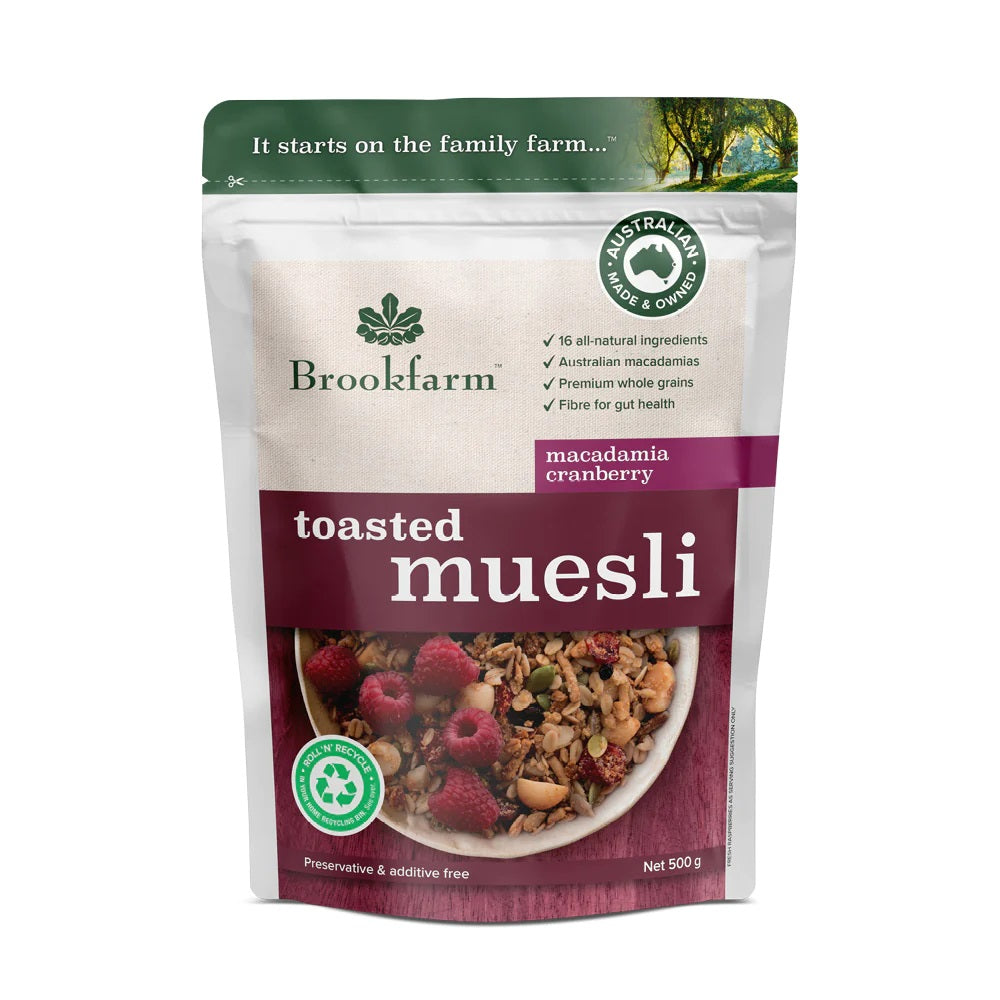 Toasted Muesli Cranberry 500g