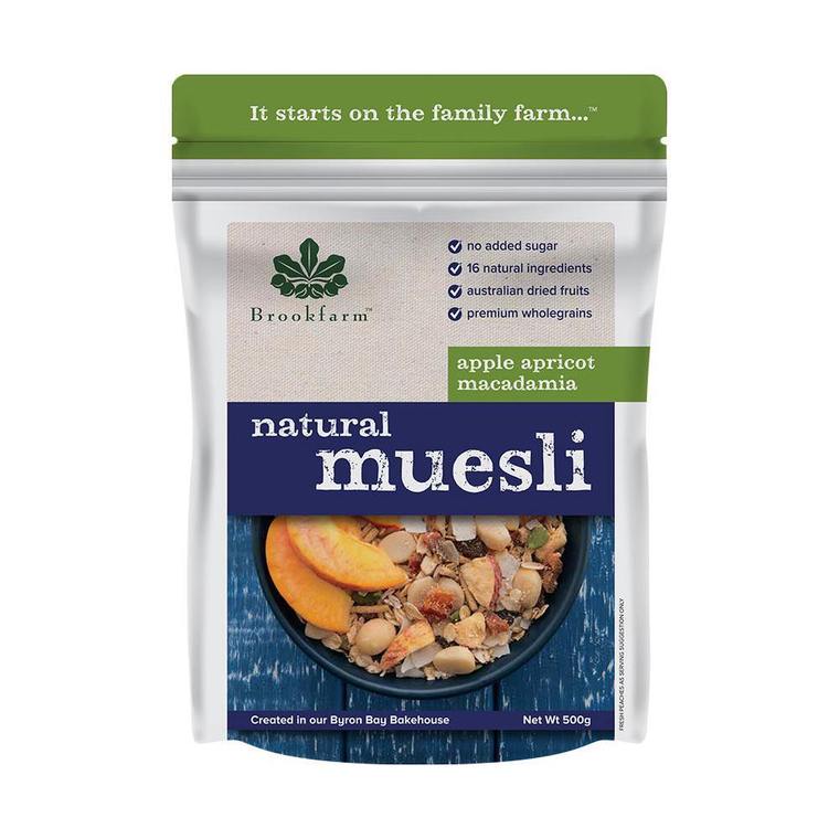 Natural Muesli Apricot 500g