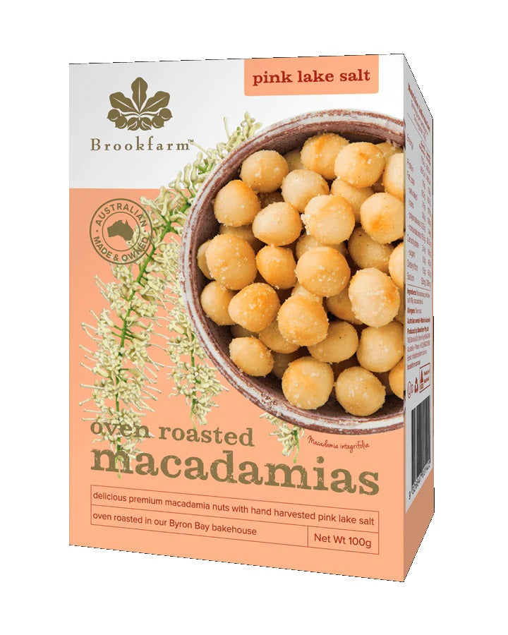 Macadamias Pink Lake Salt 100g