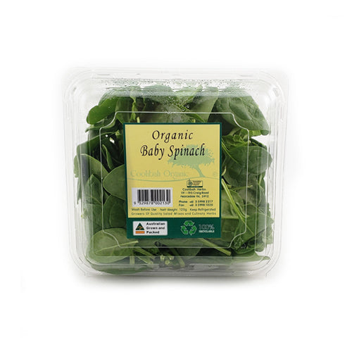 Baby Spinach Box Punnet