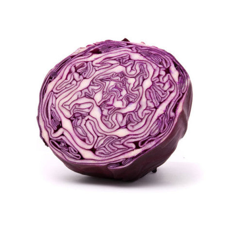 Organic Red Cabbage Half