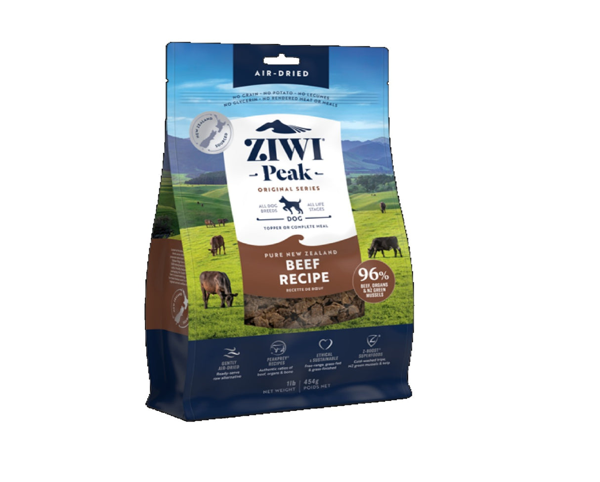 Ziwi Peak Dog Air Dried Beef 454g