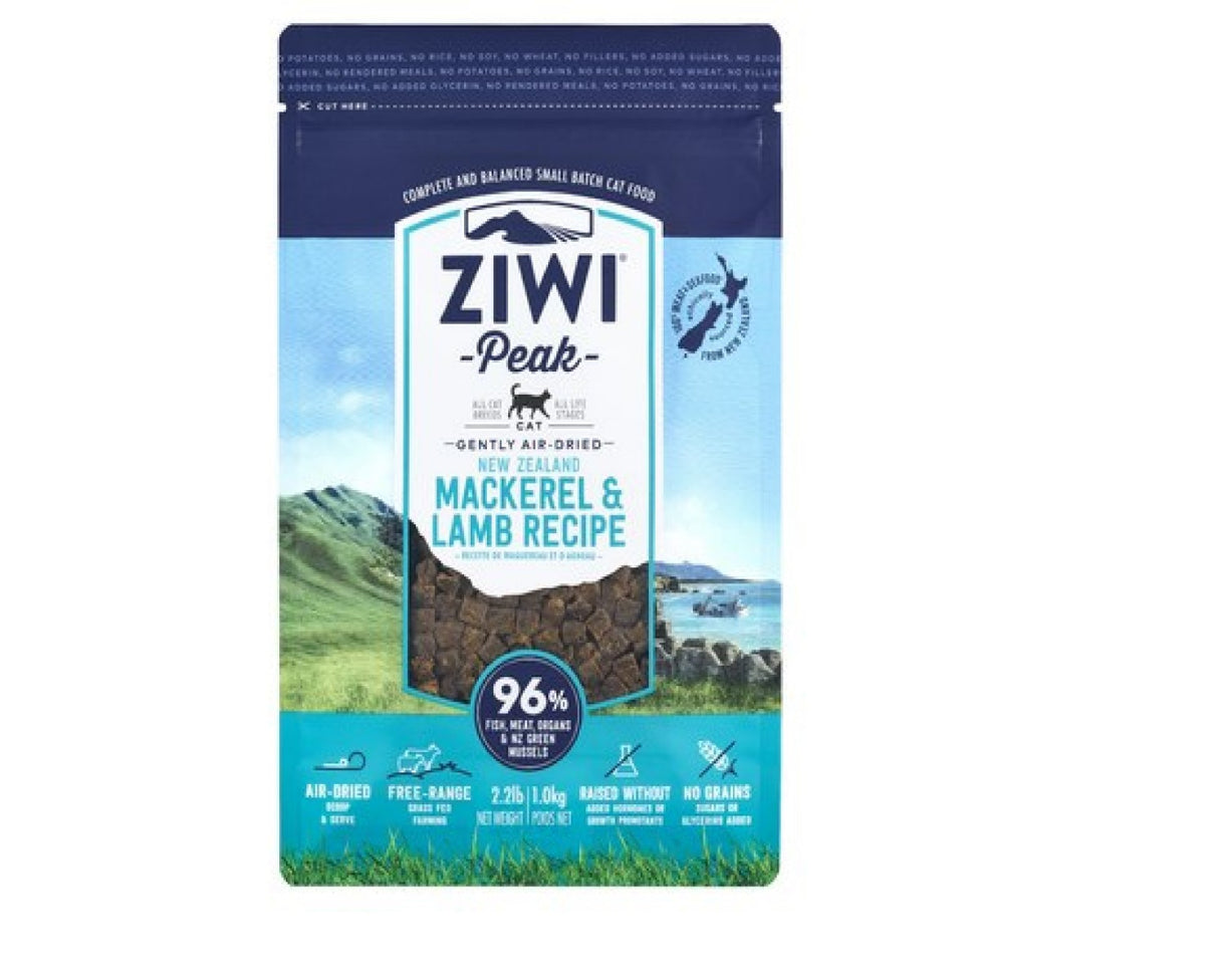 Ziwi Peak Cat Air Dried Mackerel Lamb 1Kg