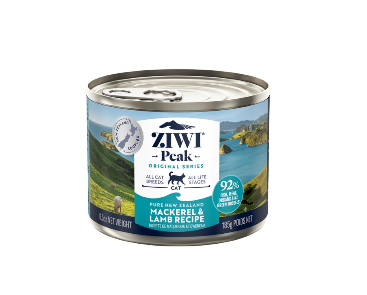 Ziwi Peak Cat Can Mackerel Lamb 185g