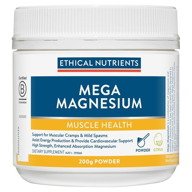 Mega Magnesium Citrus 200g