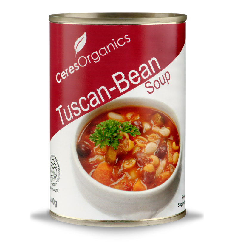 Ceres Organic Soup Tuscan Beans (Can) 400g